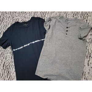 American Eagle Bundle Gray/Blue Short Sleeves SZ XS